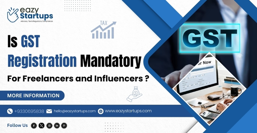 Is GST Registration Mandatory For Freelancers and Influencers?