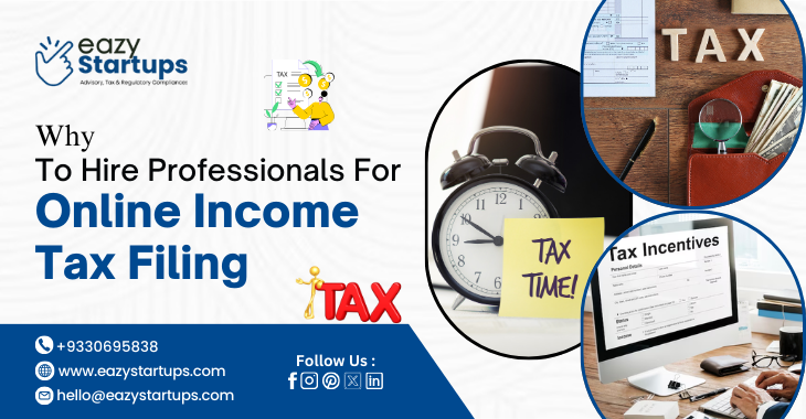 Why To Hire Professionals For Online Income Tax Filing